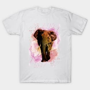 Majestic watercolor elephant T-Shirt